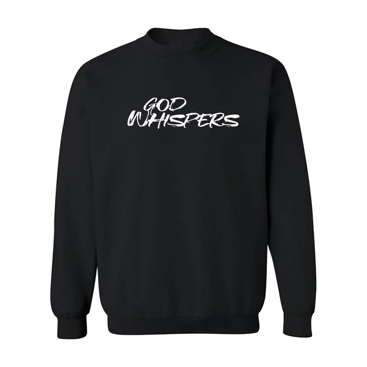 GOD WHISPERS CREWNECK SWEATER