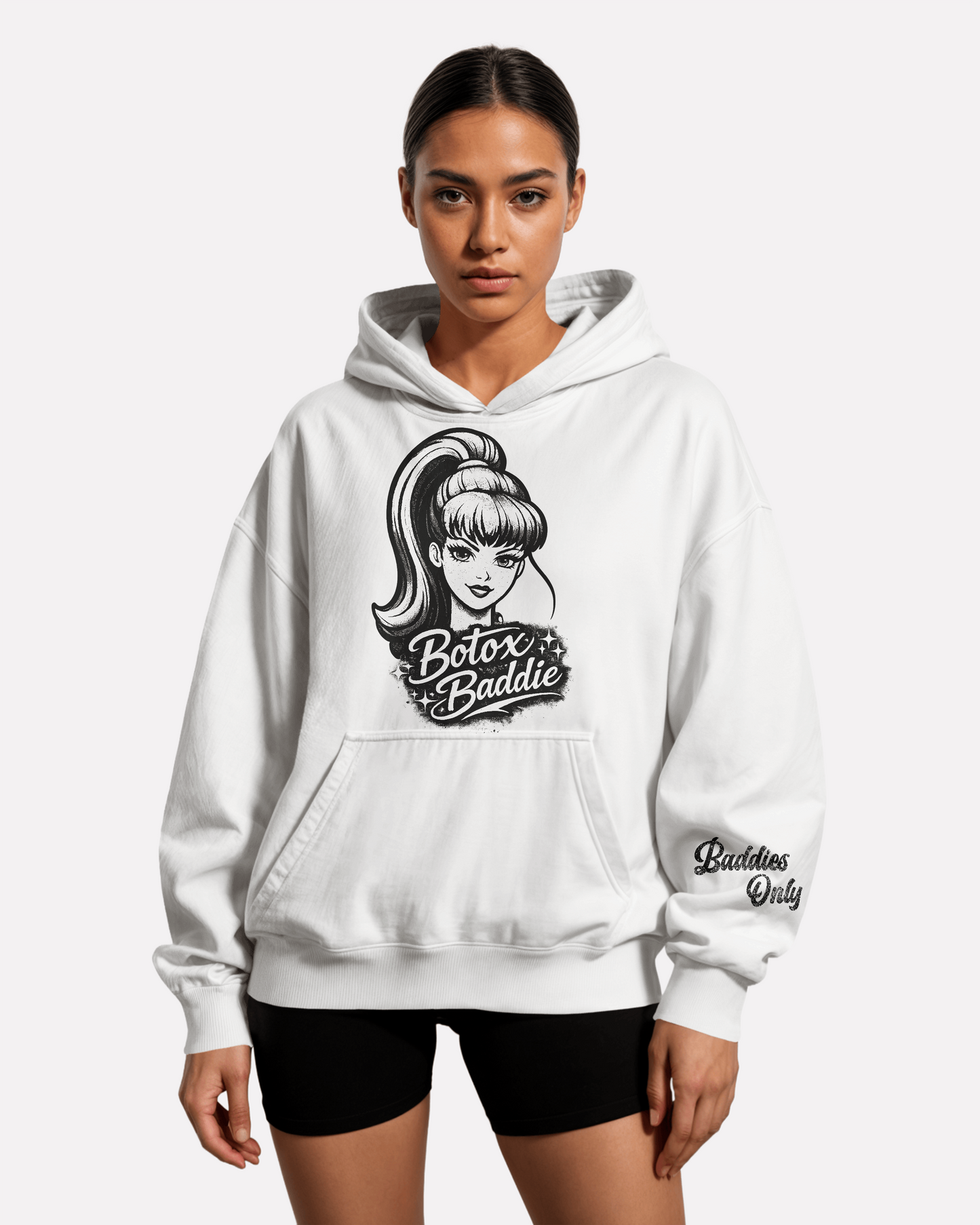BOTOX BADDIE OVERSIZED HOODIE