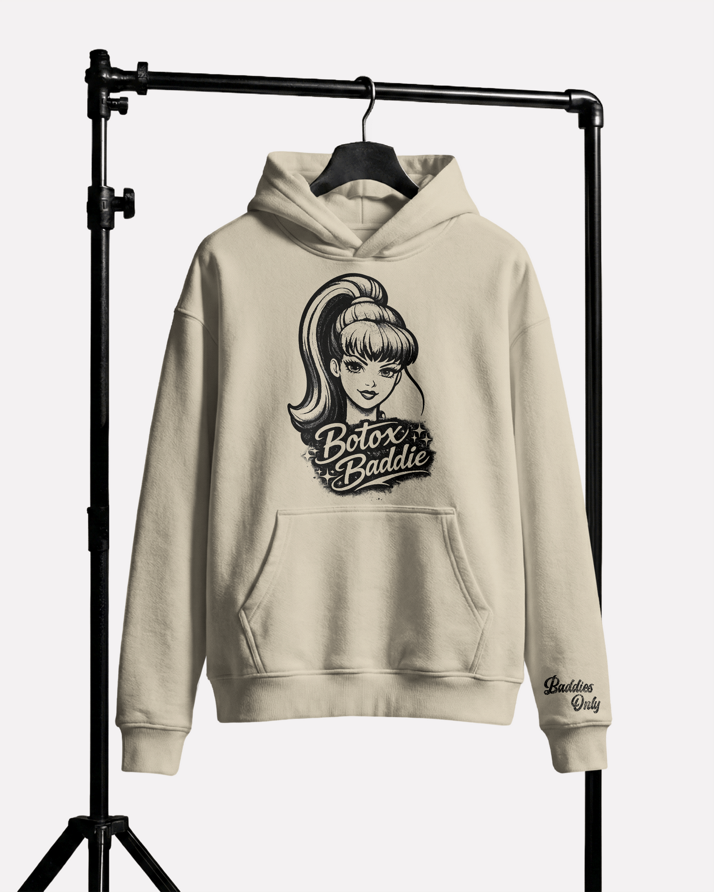 BOTOX BADDIE OVERSIZED HOODIE