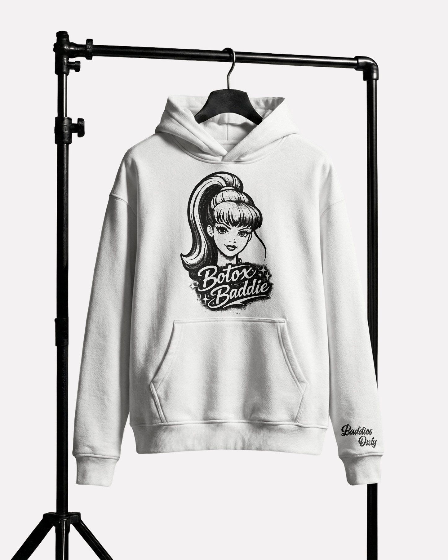 BOTOX BADDIE OVERSIZED HOODIE