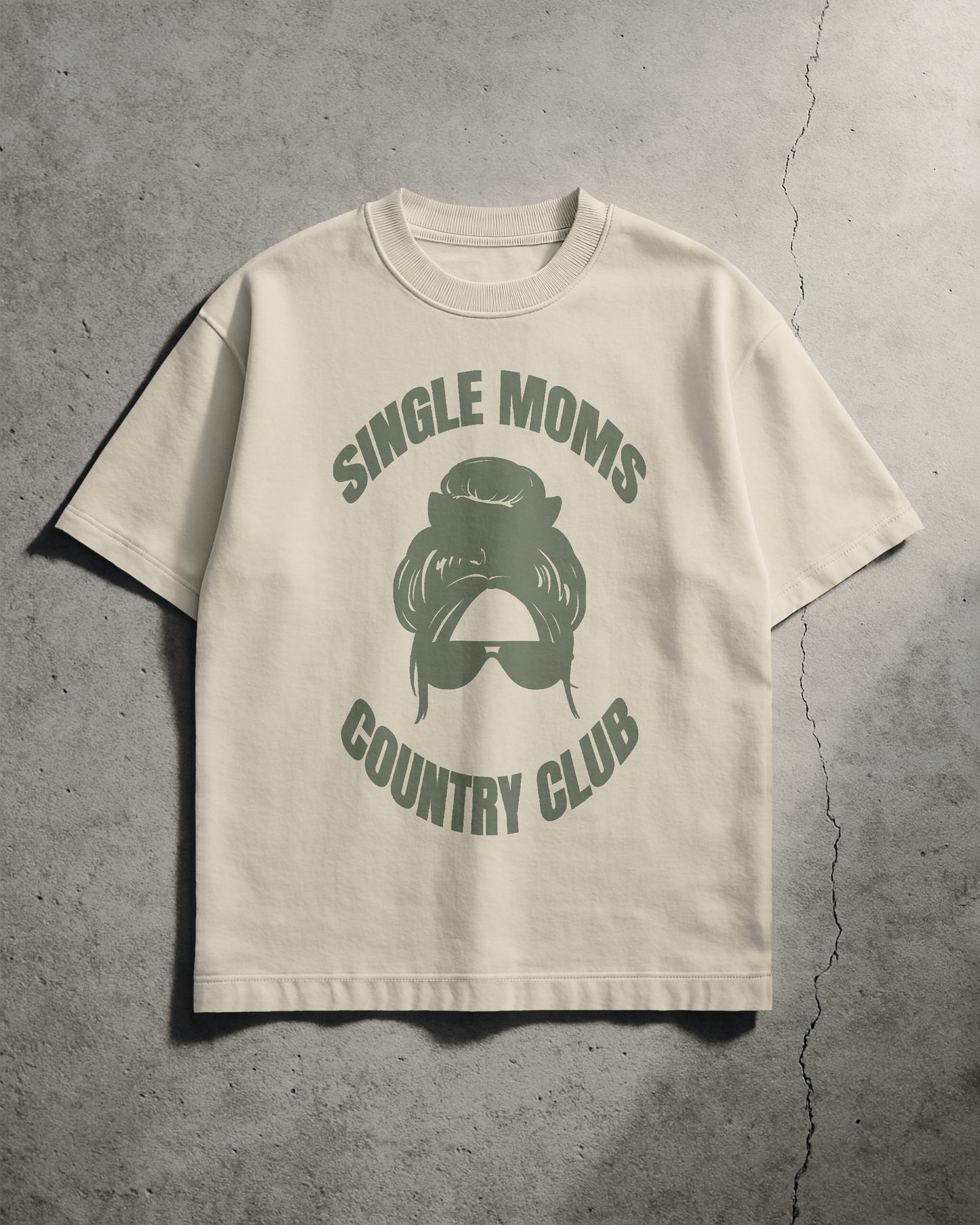 BIEGE STONE WASHED OG LOGO