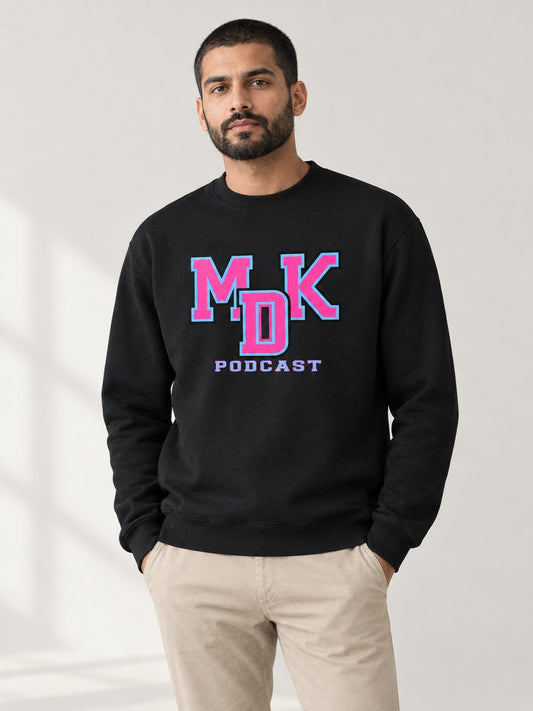 MDK COLLEGE CREW NECK on model