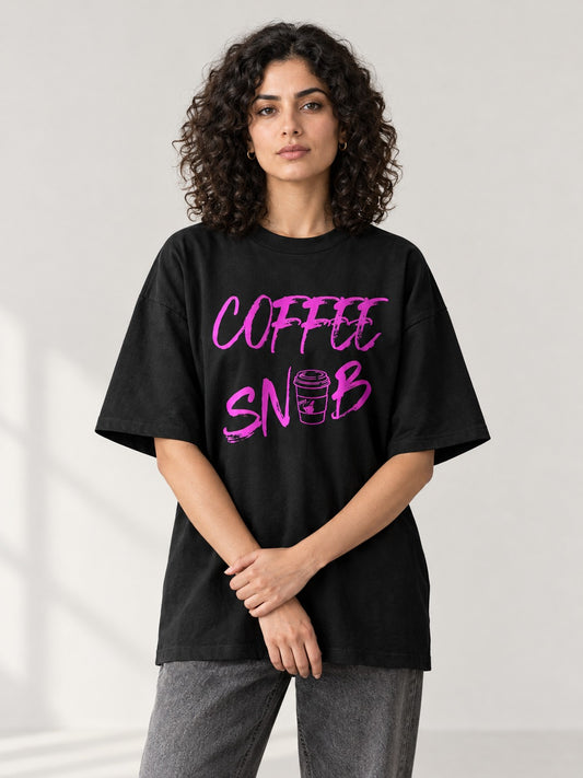 PINK GAFFITI T on model