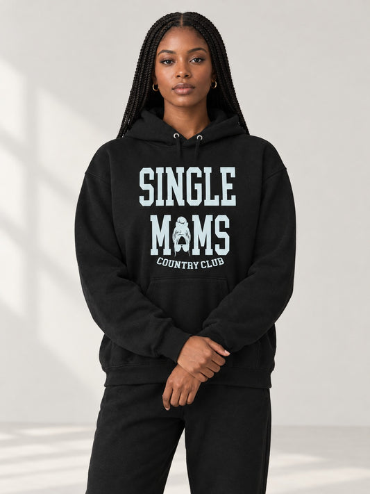SMCC LIGHT BLUE HOODIE on model