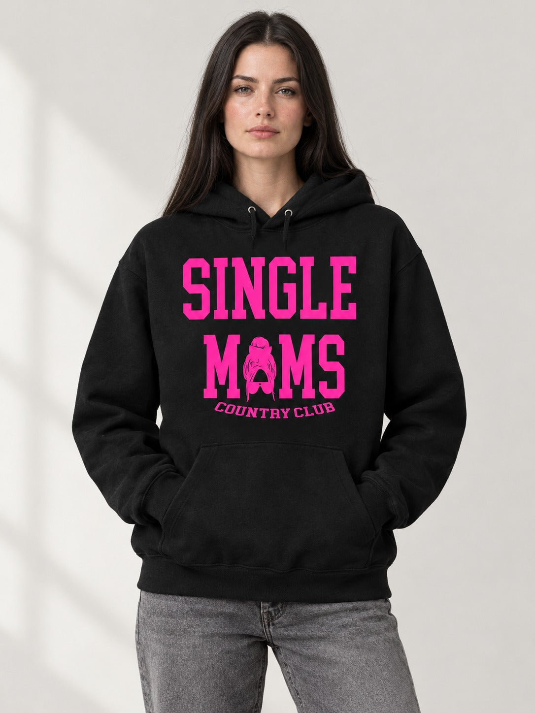 SMCC PINK HOODIE on model